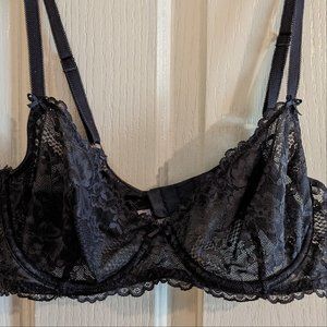 Unlined Floral Lace Bra